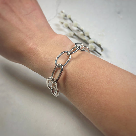 Chunky Paperclip Bracelet