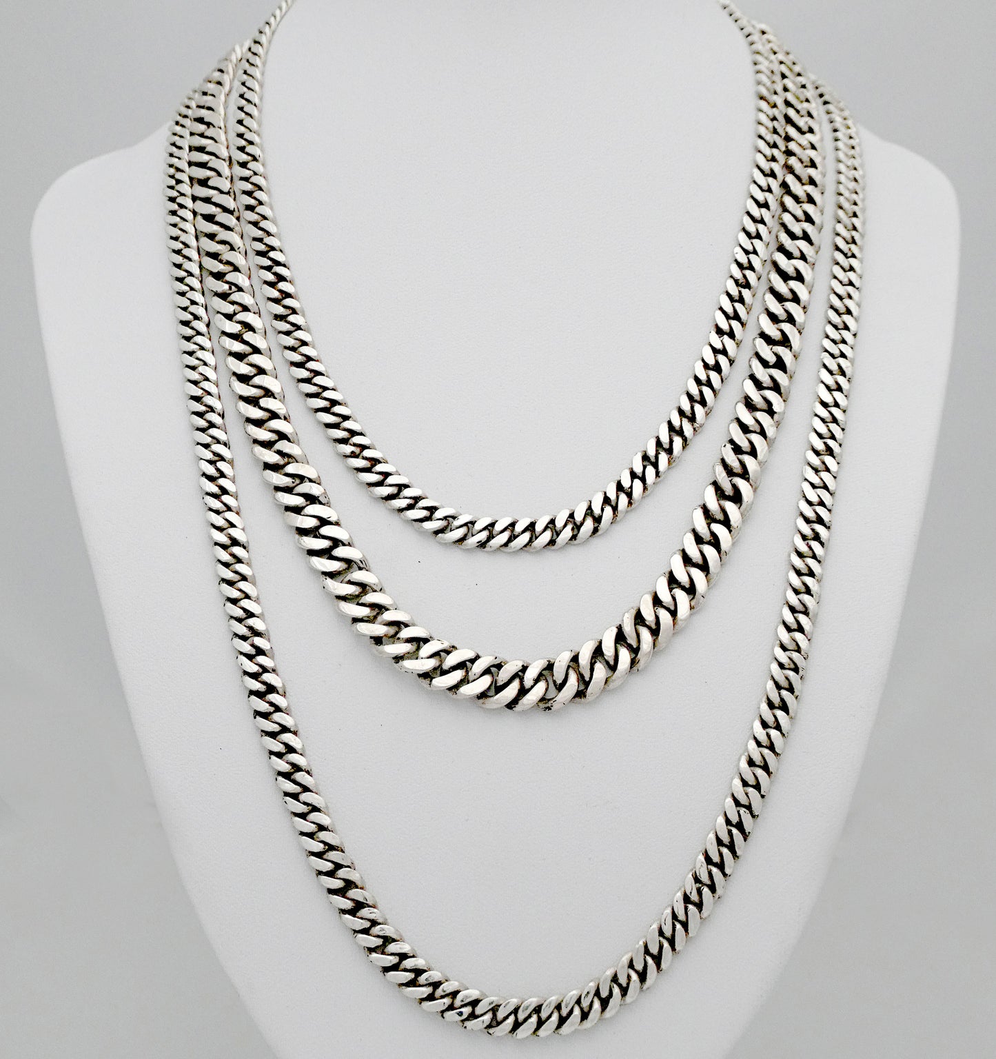 Handmade 8mm 18 inch Cuban Link Chain