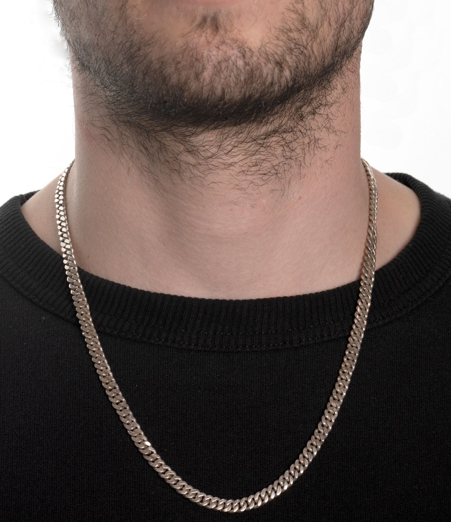 Handmade 6mm 22 inch Cuban Link Chain
