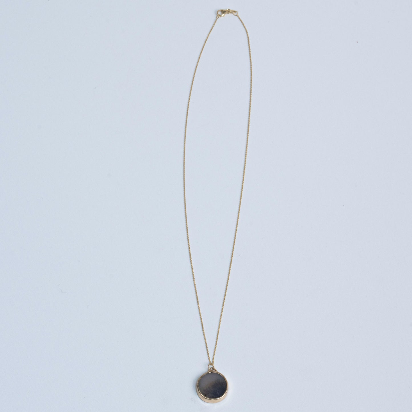 14k Gold Misty Bluff Necklace (One of a Kind)