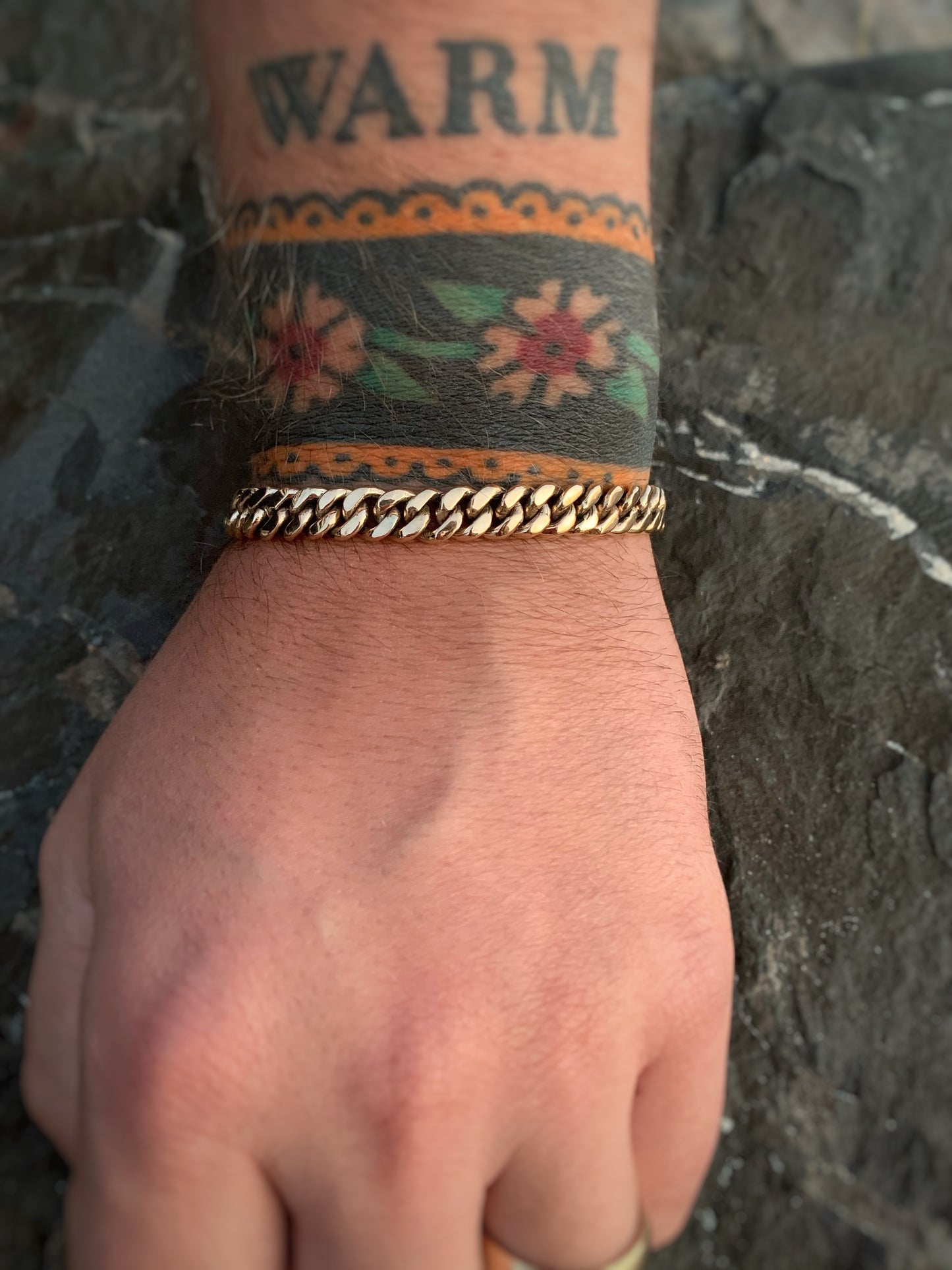 Handmade 8mm Cuban Link Bracelet