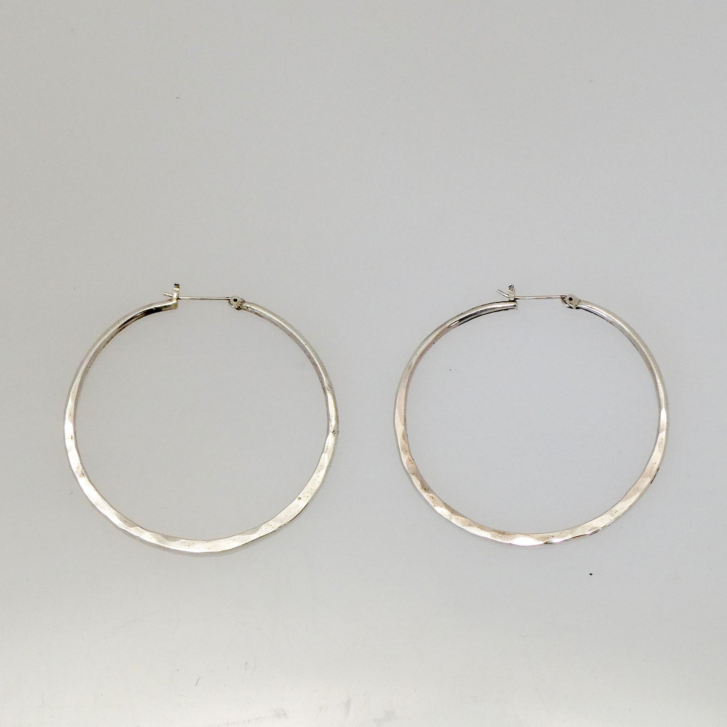 Large Hammered Hoops