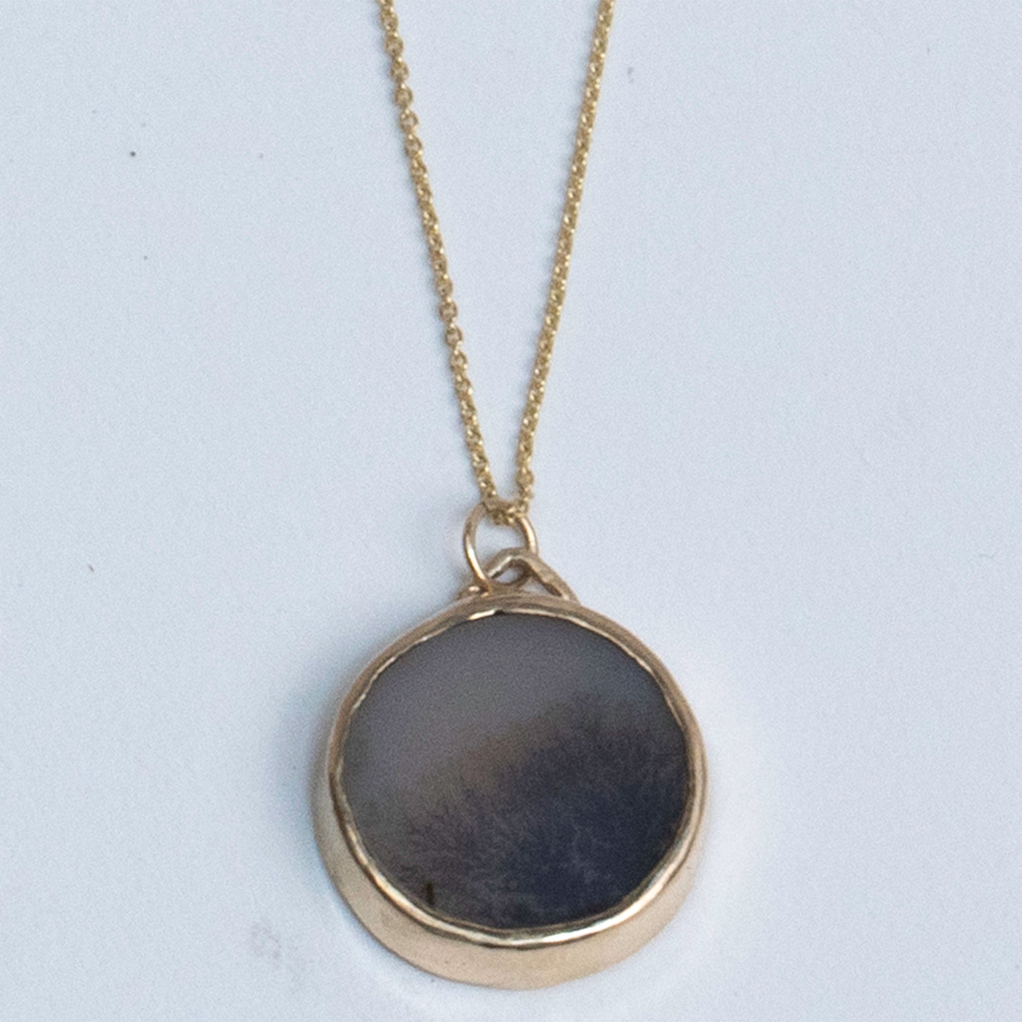 14k Gold Misty Bluff Necklace (One-of-a-Kind)