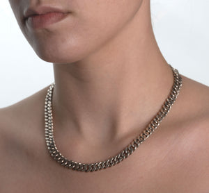 Handmade 8mm 18 inch Cuban Link Chain